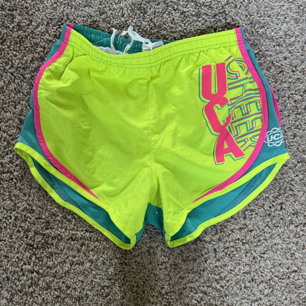 varsity UCA women small running shorts cheer GUC